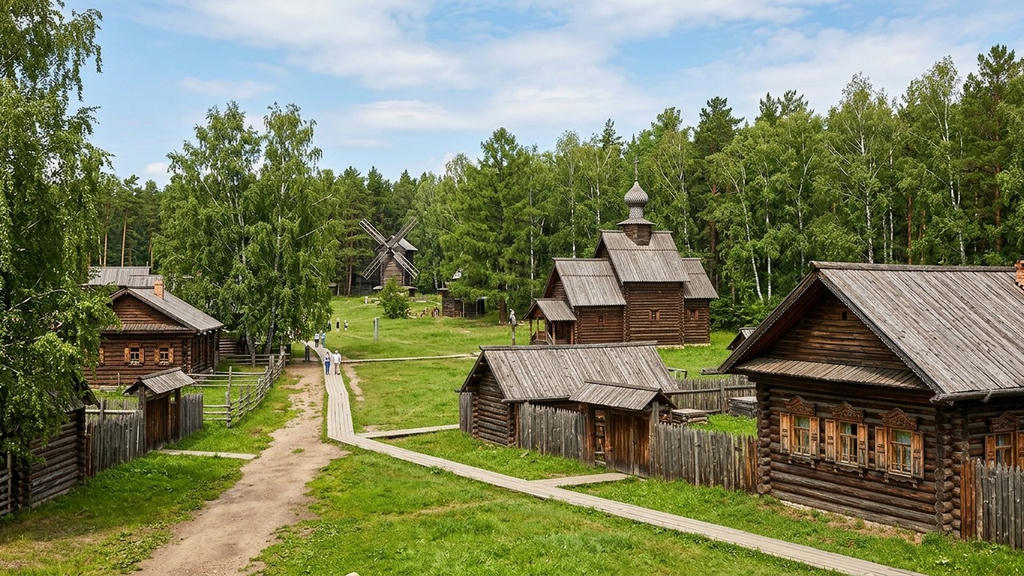 Архитектурно-этнографический музей «Тальцы»